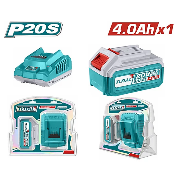 20 VOLT BATTERY 4 AMP AND CHARGER